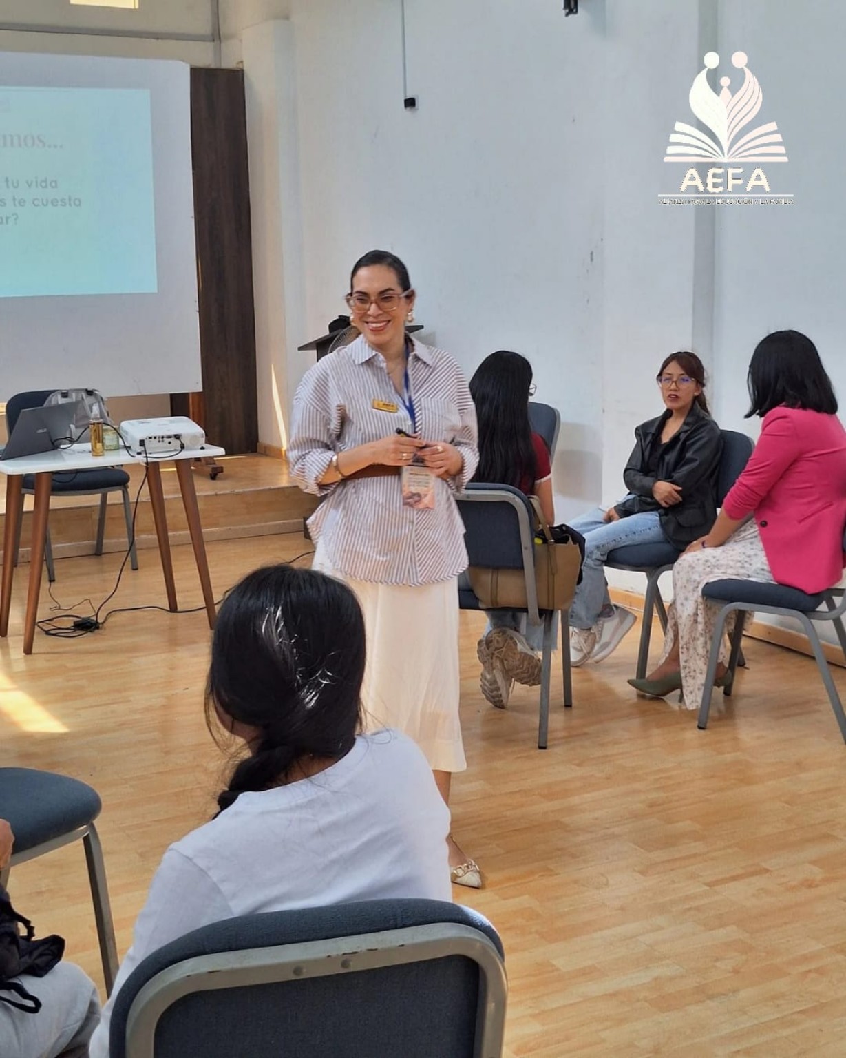 Dinámica participativa de formación AEFA