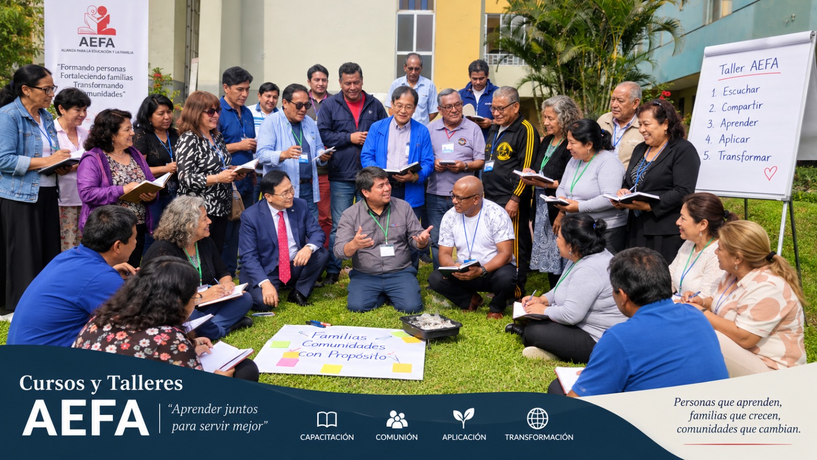Cursos y talleres AEFA: aprender juntos para servir mejor